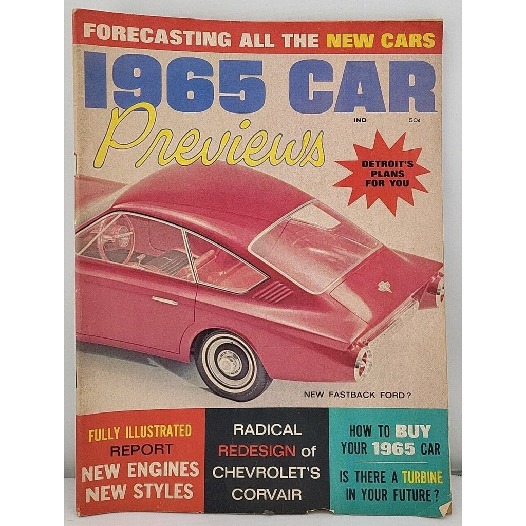 1965 Car Previews Magazine - Keith Thorpe -