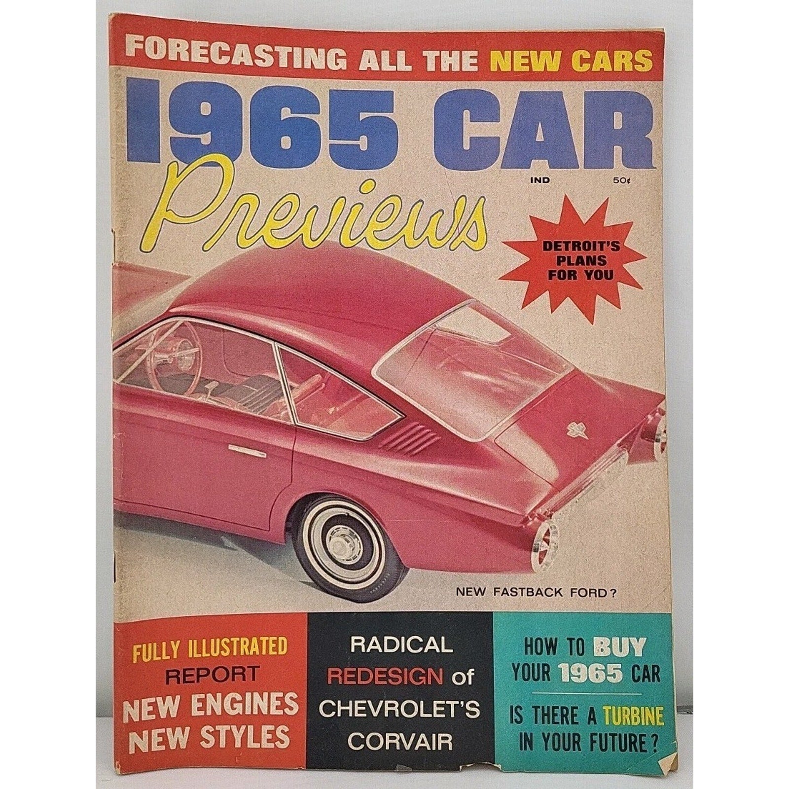 1965 Car Previews Magazine - Keith Thorpe -