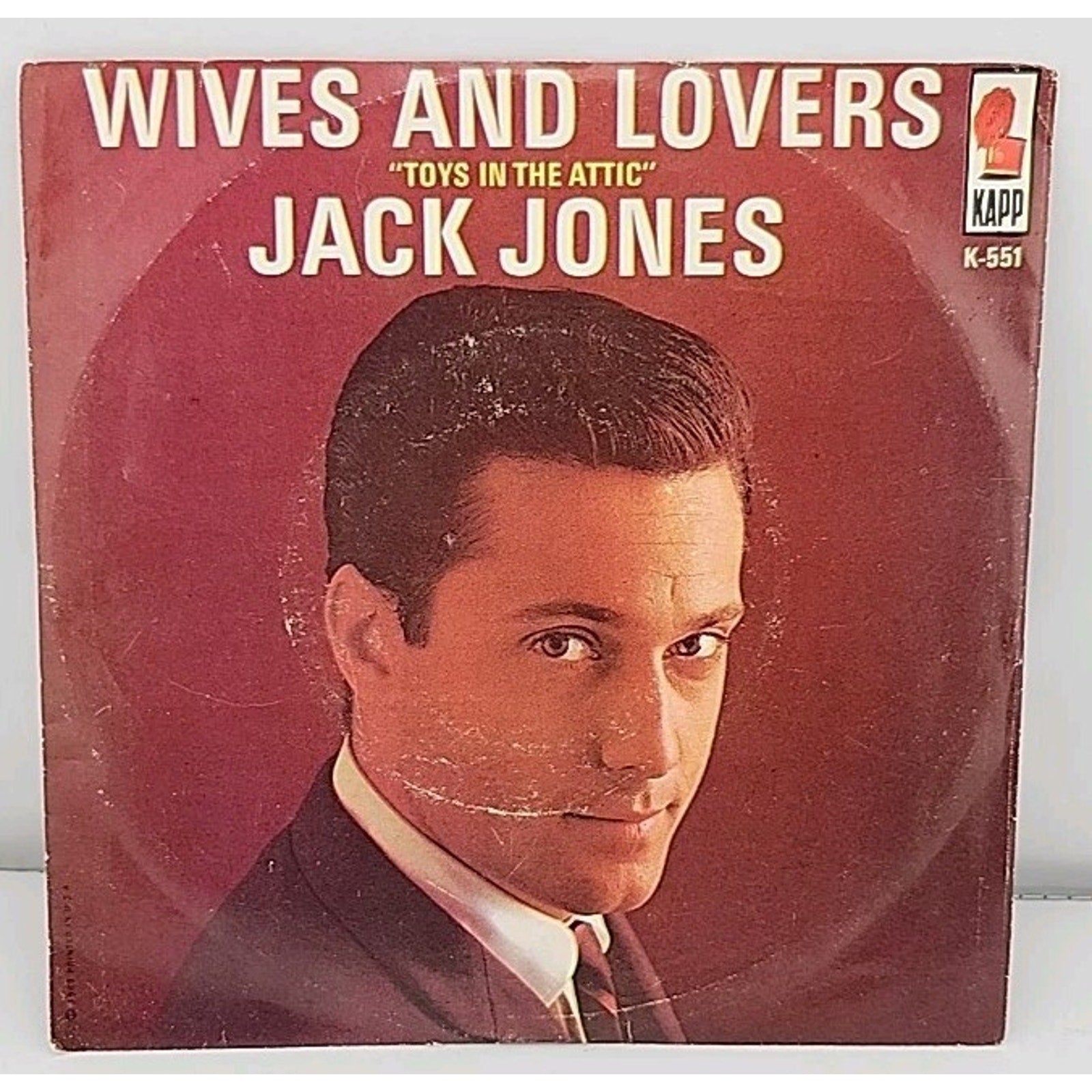 Jack Jones - Wives and Lovers - Record (45RPM 7”)