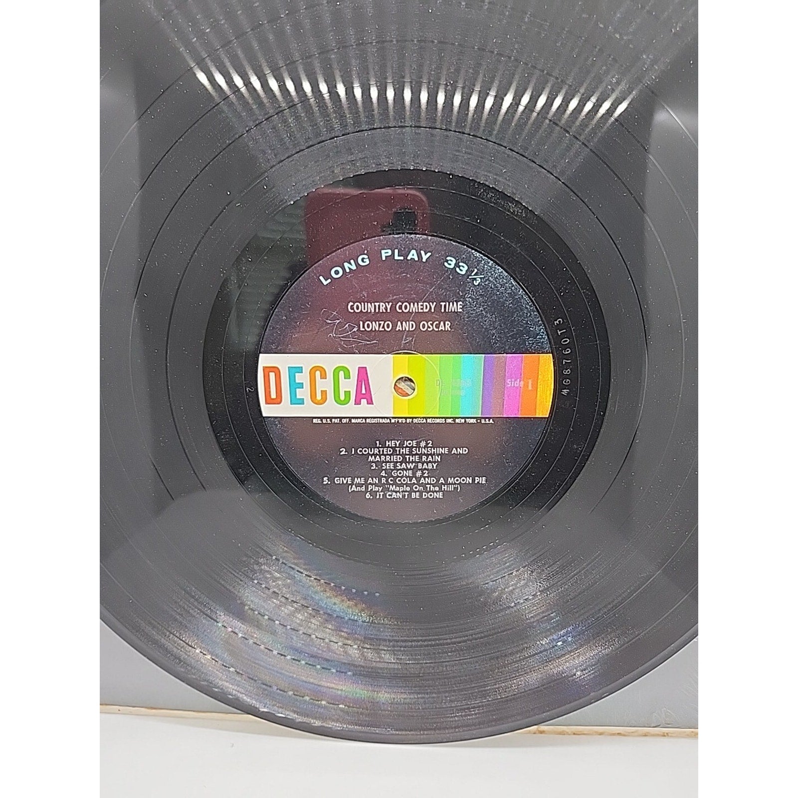 Lonzo & Oscar Country Comedy Time Country Bluegrass Humor (Record)