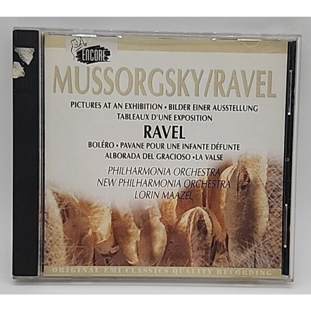 Mussorgsky: Pictures at an Exhibition; Ravel: Bolro (CD, EMI Music MUR