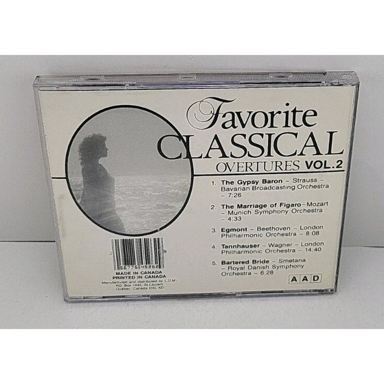 Favorite Classical Overtures Vol. 2 CD Album