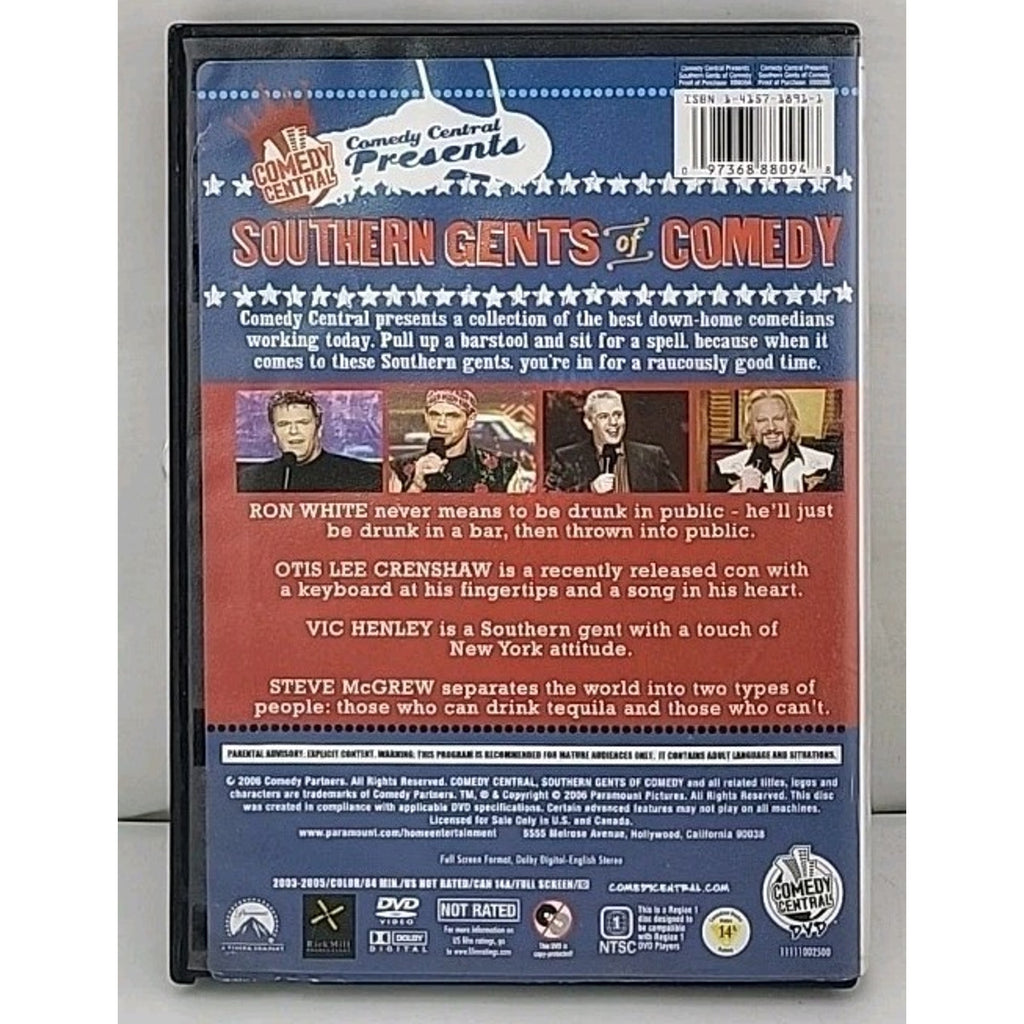 Comedy Central Presents: Southern Gents of Comedy (DVD, 2005)