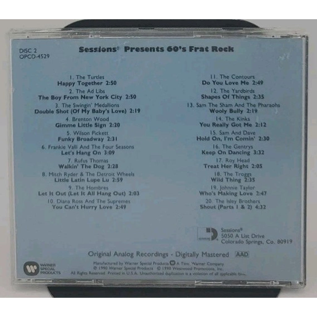 60's Frat Rock CD - Disc 2