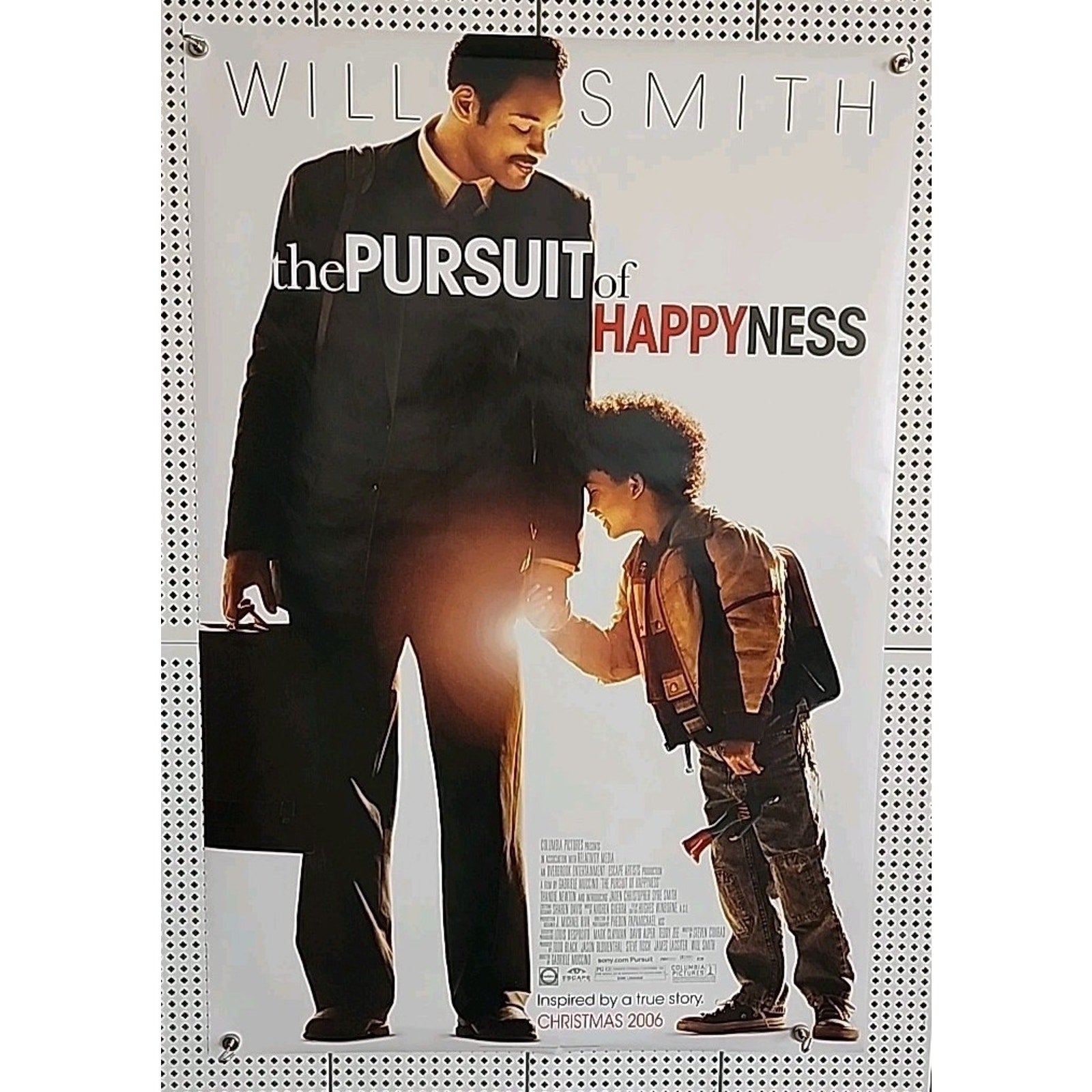 The Pursuit Of Happyness Movie Poster 27x40 D/S