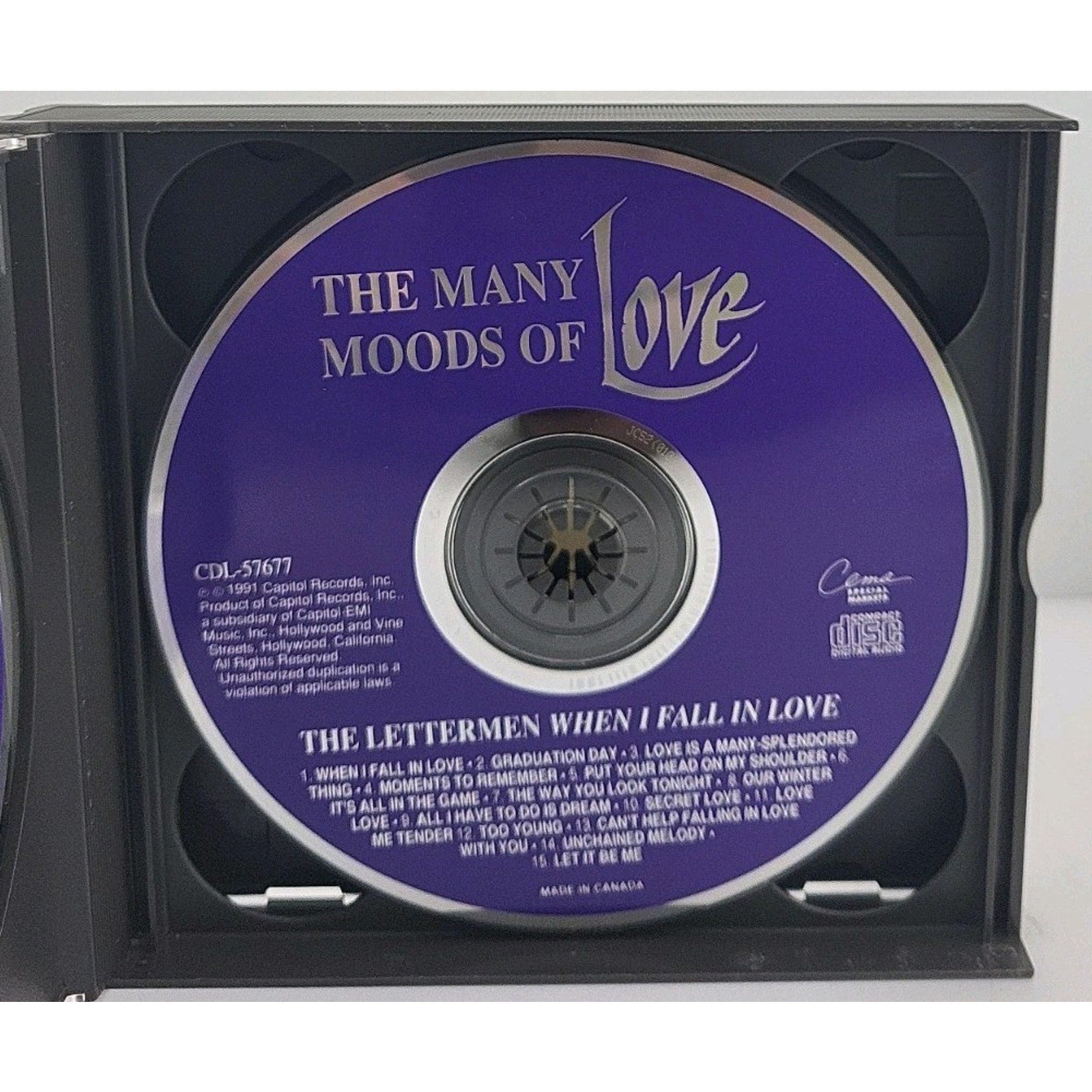 The Many Moods Of Love - Audio CD