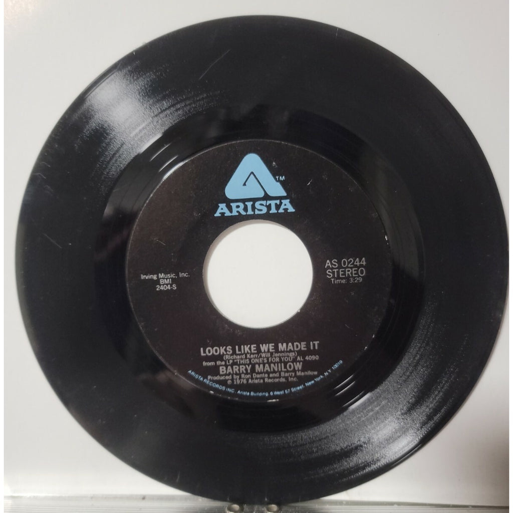 Barry Manilow - New York City Rhythm / Looks Like We Made It (Vinyl)