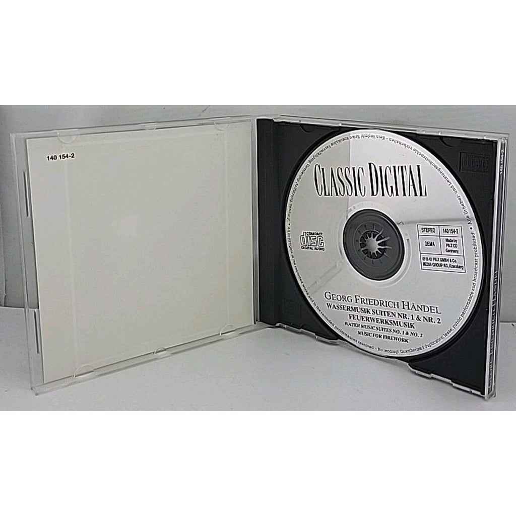 Classic Digital Georg Friedrich Handel Water Music Fireworks Music CD