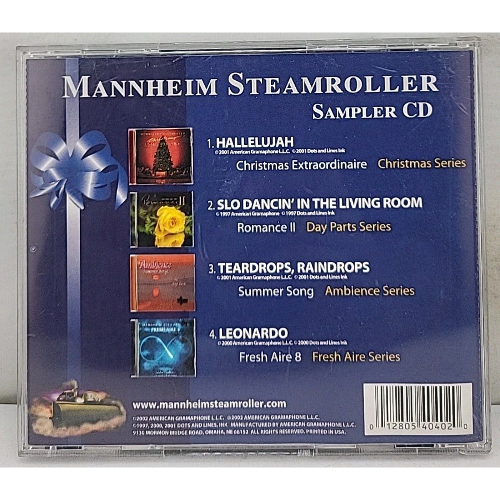 Mannheim Steamroller Sampler CD Shopko 40th Anniversary
