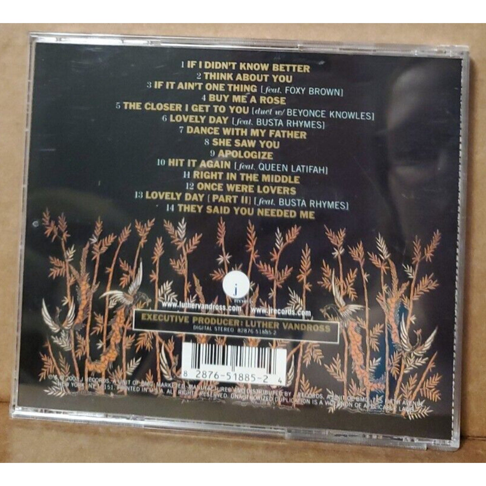 Dance With My Father - Audio CD By Luther Vandross -