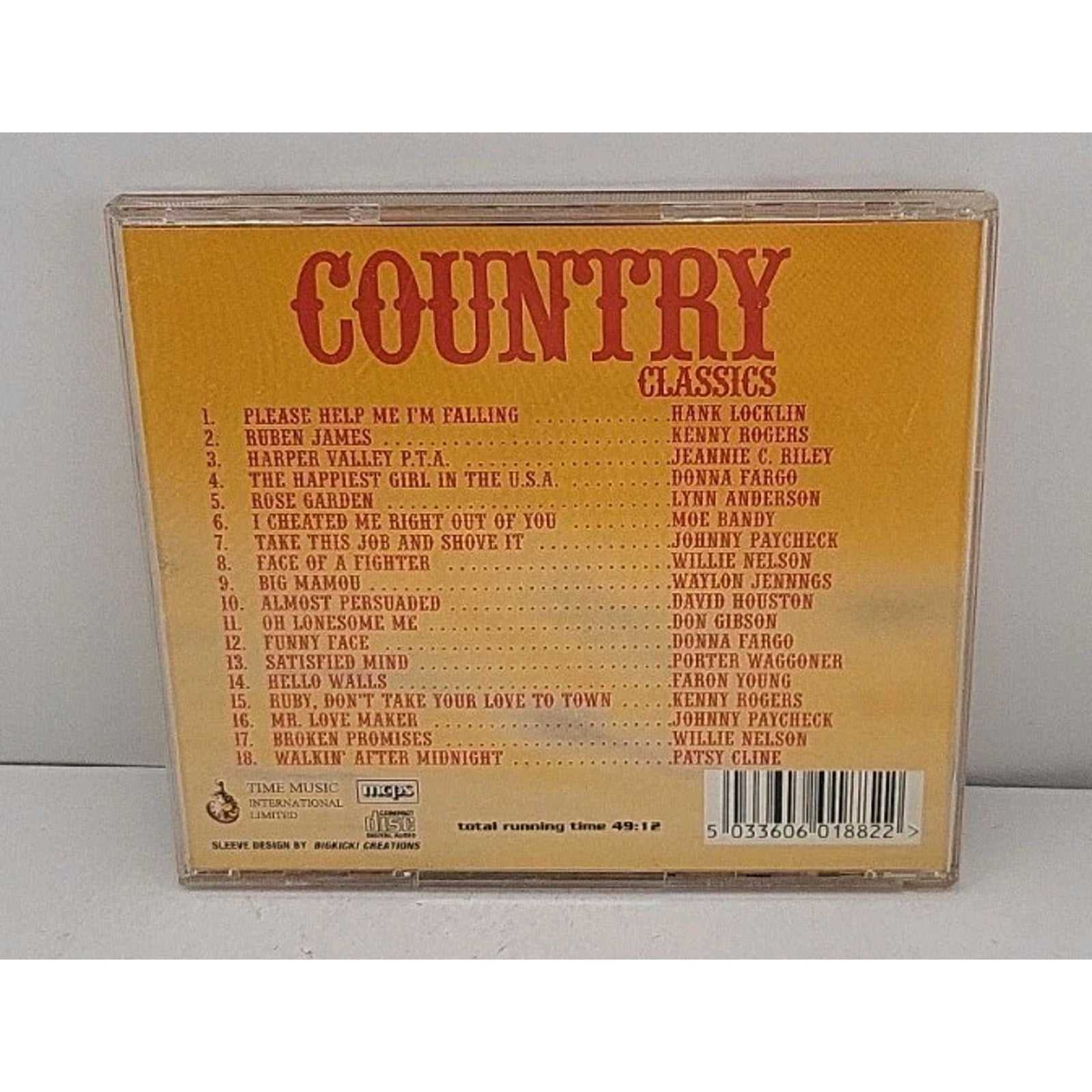 Country Classics - Time Music CD