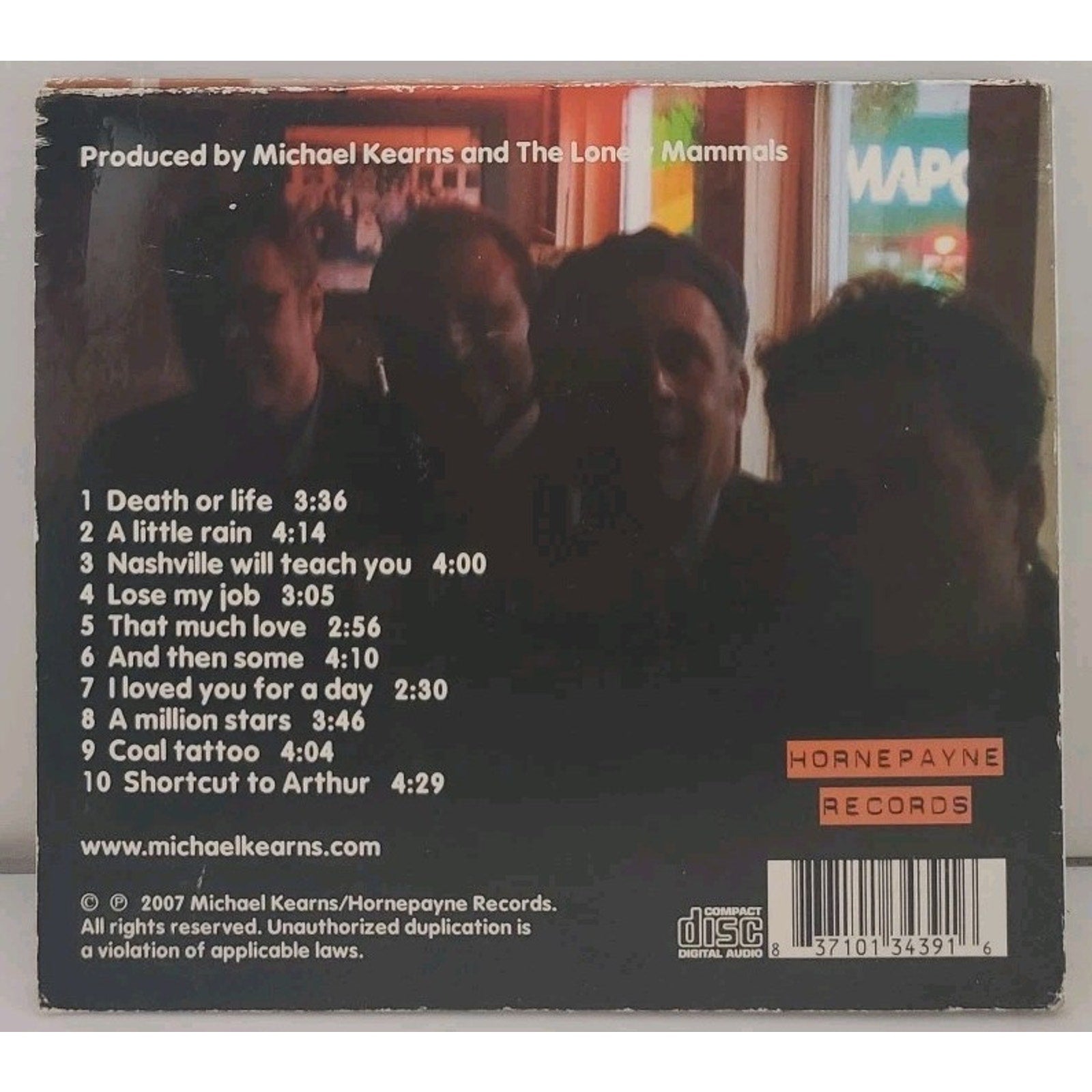 Death or Life by Michael Kearns (CD, 2007)