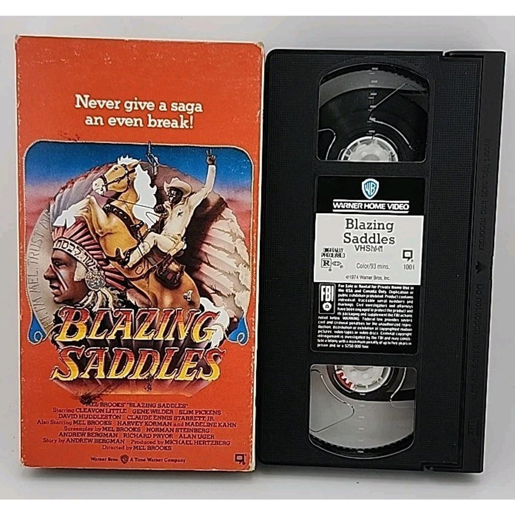 Blazing Saddles (VHS, 1993)