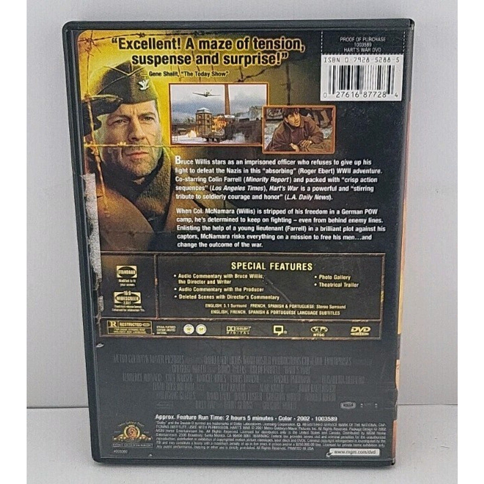 Hart's War (DVD, 2002)
