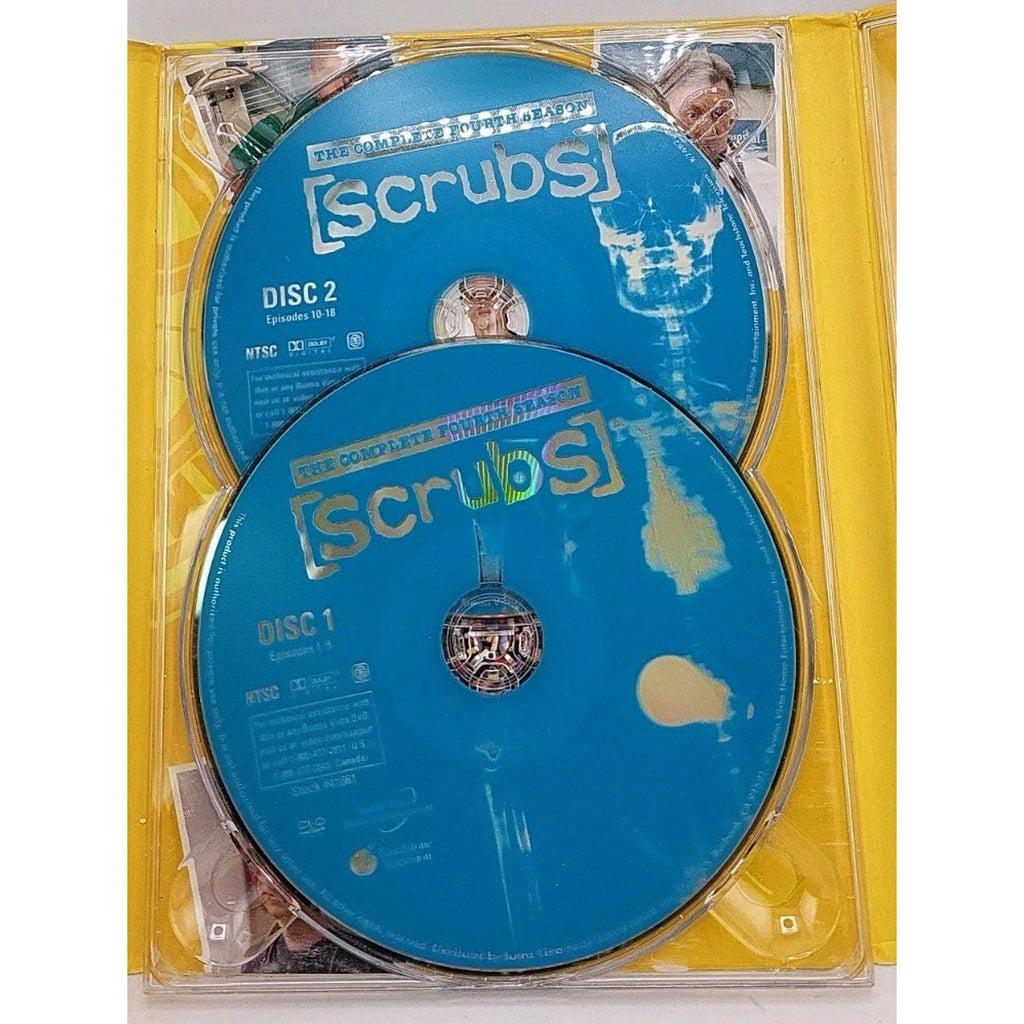 Scrubs - The Complete Fourth Season (DVD, 2006, 3-Disc Set)