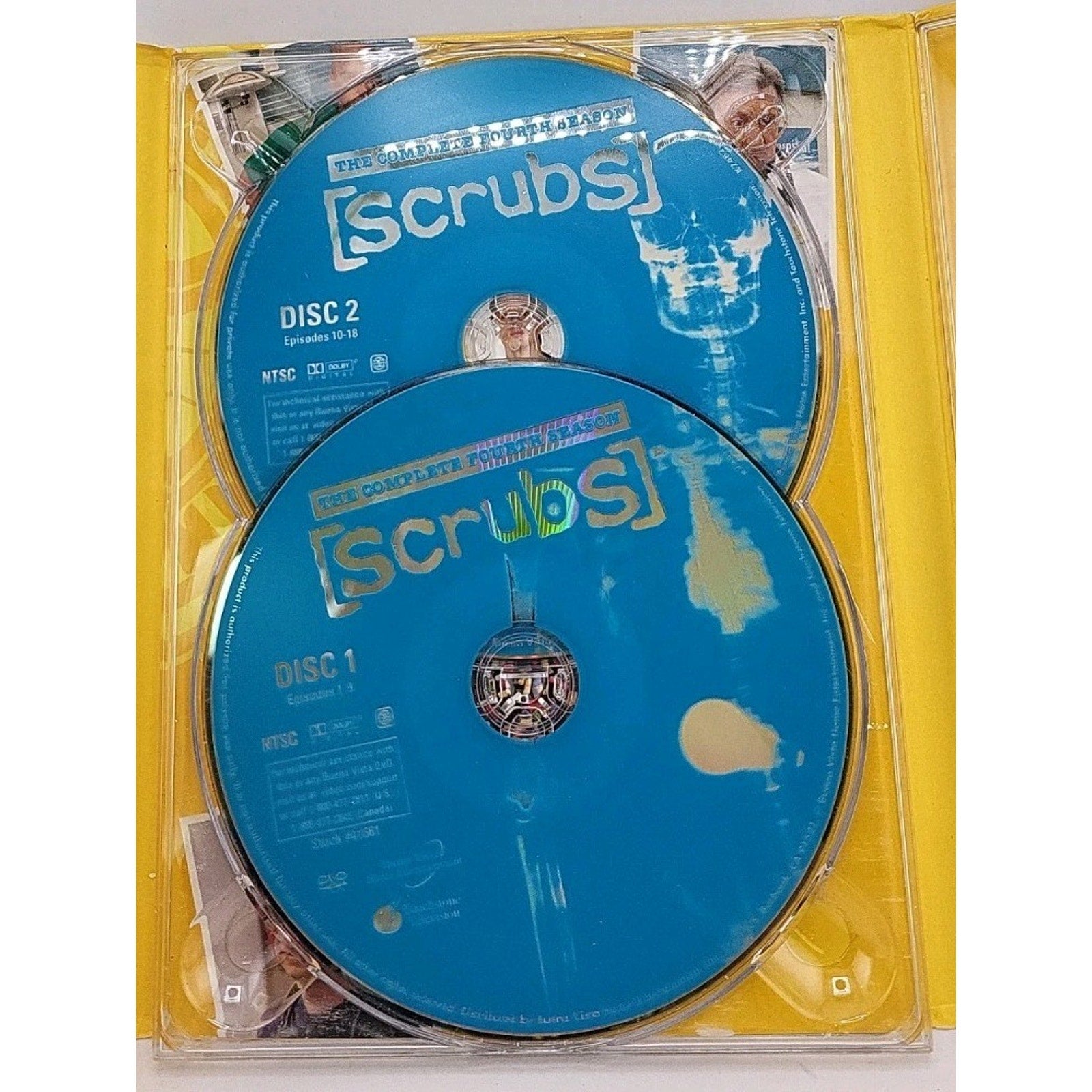 Scrubs - The Complete Fourth Season (DVD, 2006, 3-Disc Set)