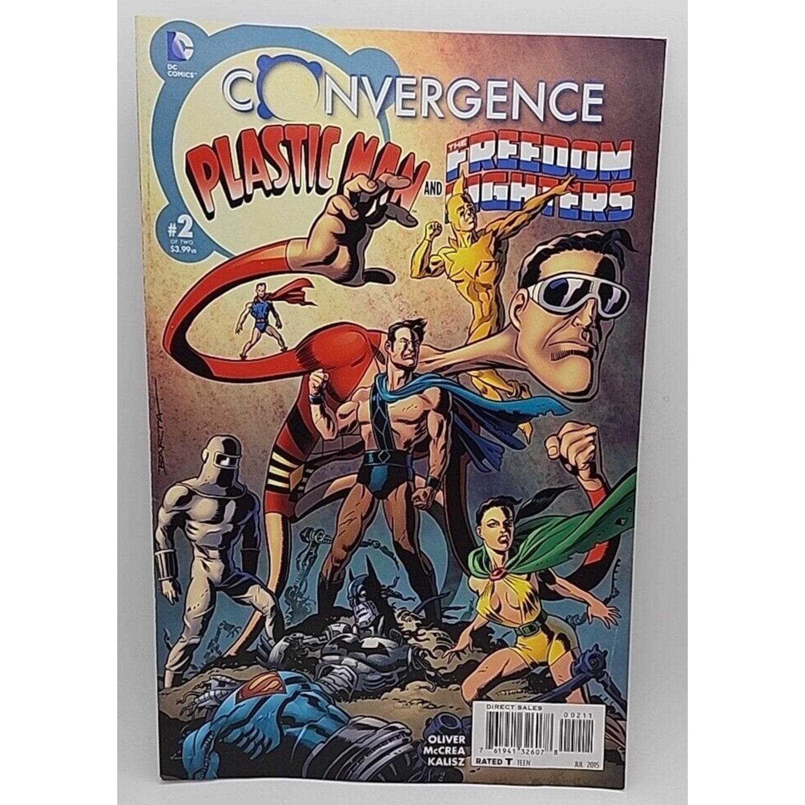 Convergence: Plastic Man and the Freedom Fighters #2 DC Comic