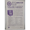 ISCA Newsletter August 1963 Volume IV Number 2