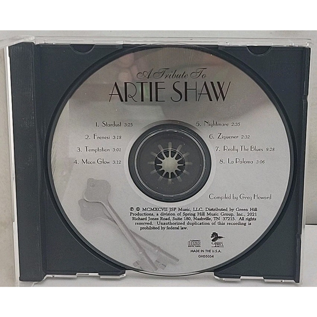 A Tribute To Artie Shaw: Big Band Collector's Series CD