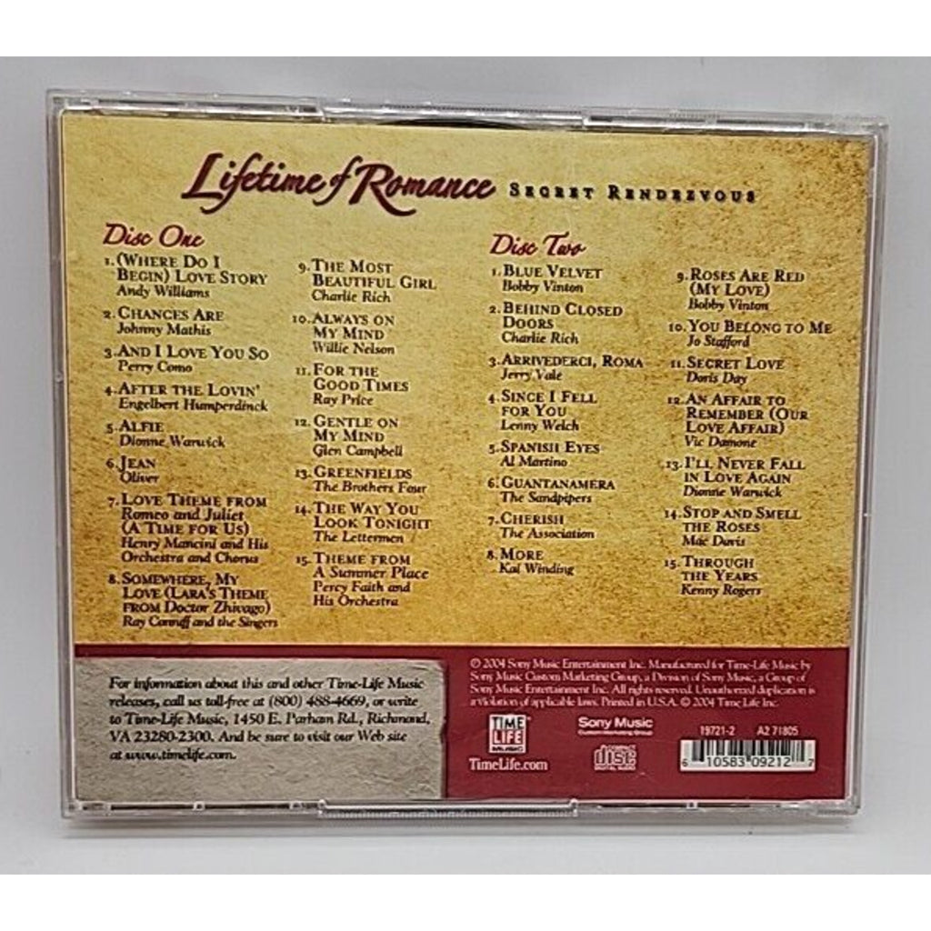 Lifetime of Romance: Secret Rendezvous (CD)
