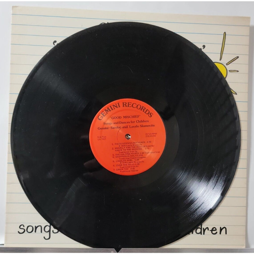 Gemini – Good Mischief - Songs And Dances For Children (Record)