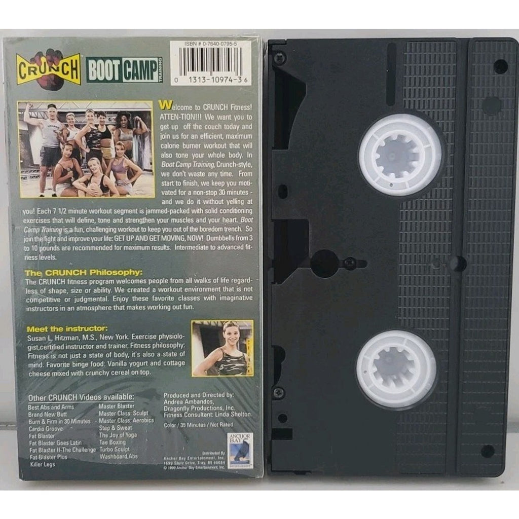 Crunch - Boot Camp Training (VHS, 1999)