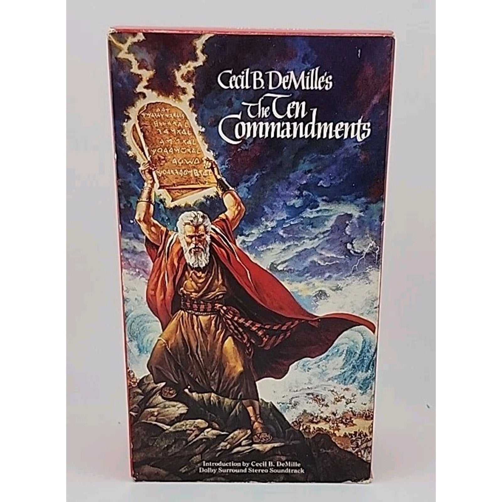 The Ten Commandments (VHS, 1998)