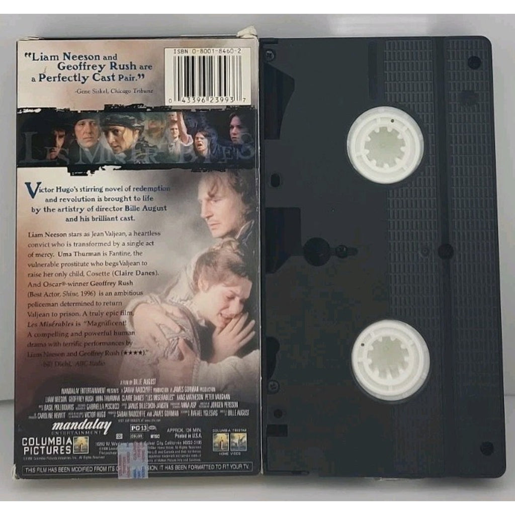 Les Miserables (VHS, 1998)