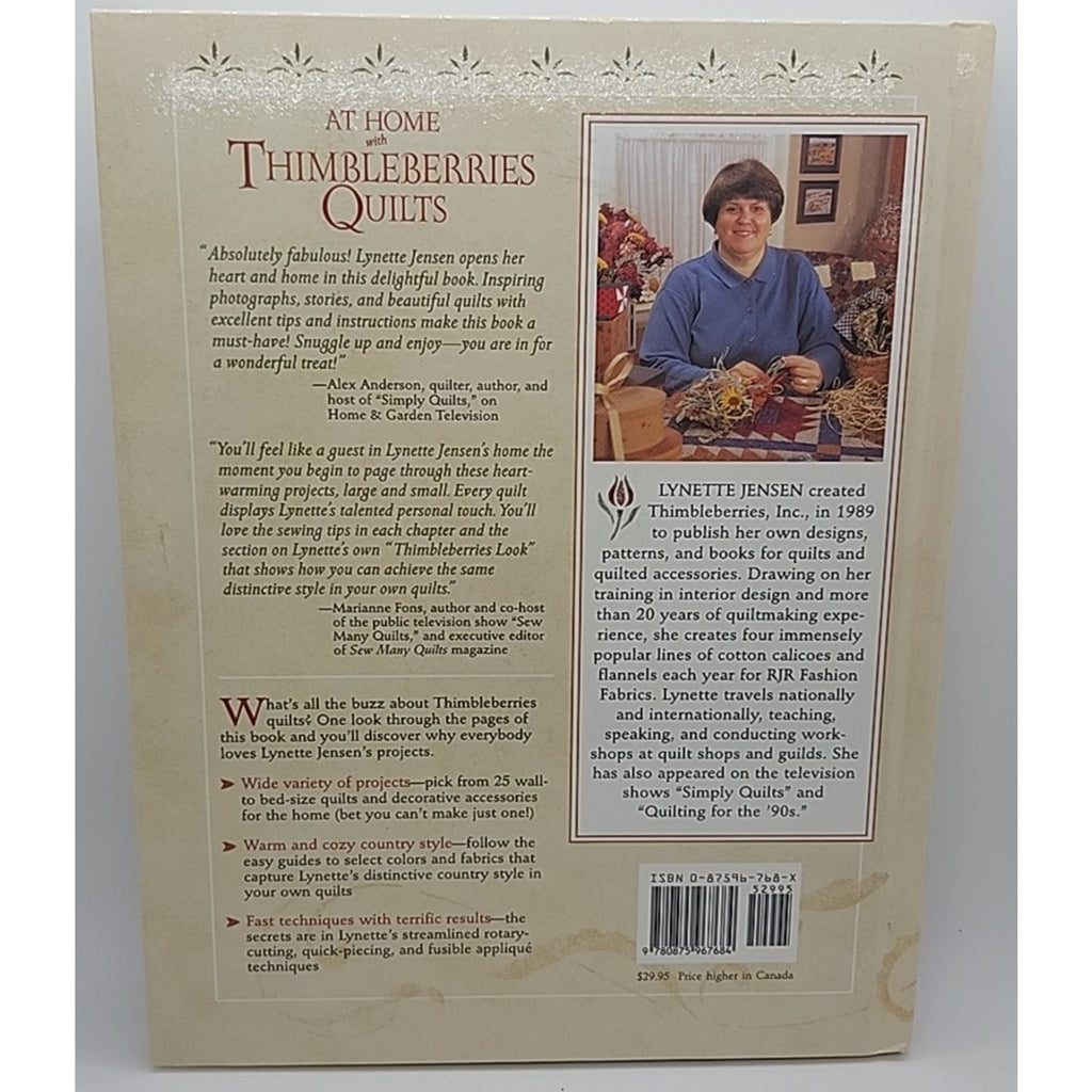 At Home with Thimbleberries Quilts : A Collection of 25 Country Quilts and...