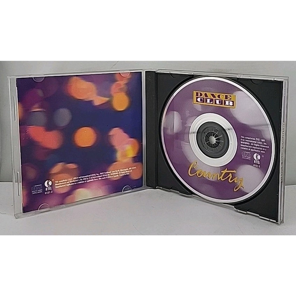 Dance Country Club by Various Artists (CD, 1995, K-Tel Distribution)