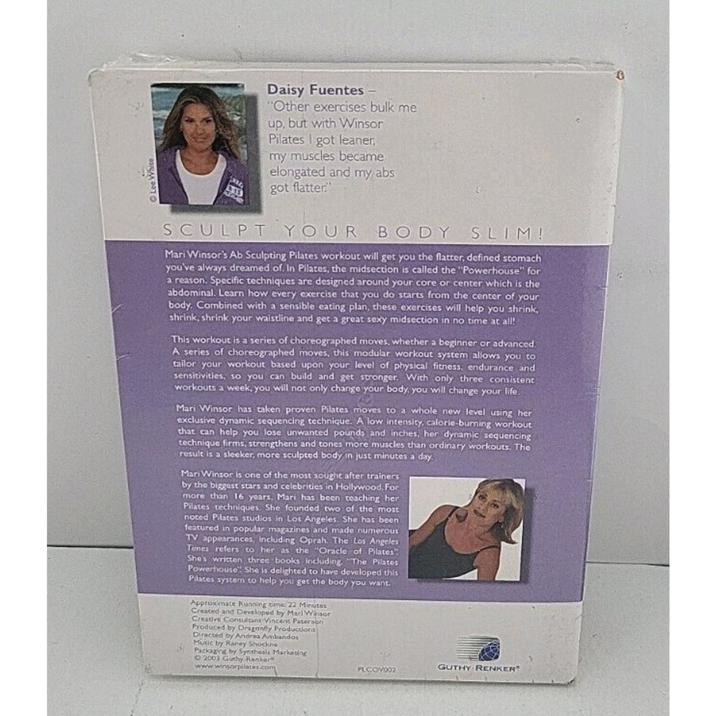 Winsor Pilates AB Sculpting DVD *Brand New*