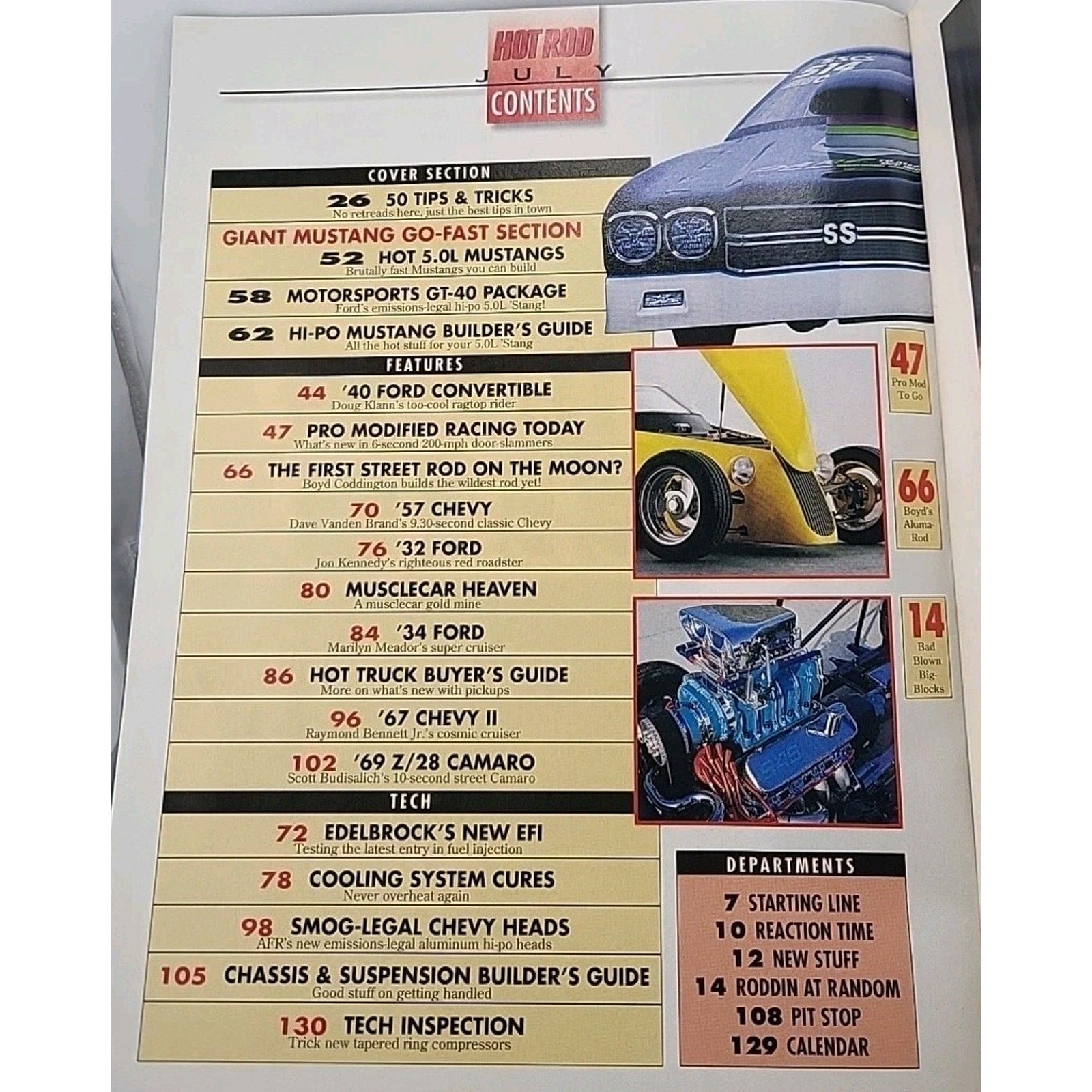 Hot Rod Magazine July 1992