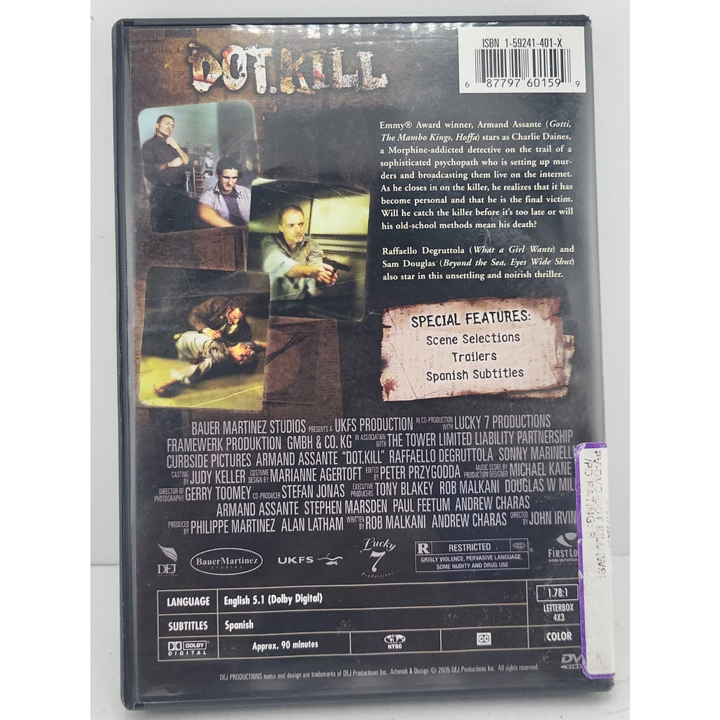 Dot Kill (DVD, 2005)