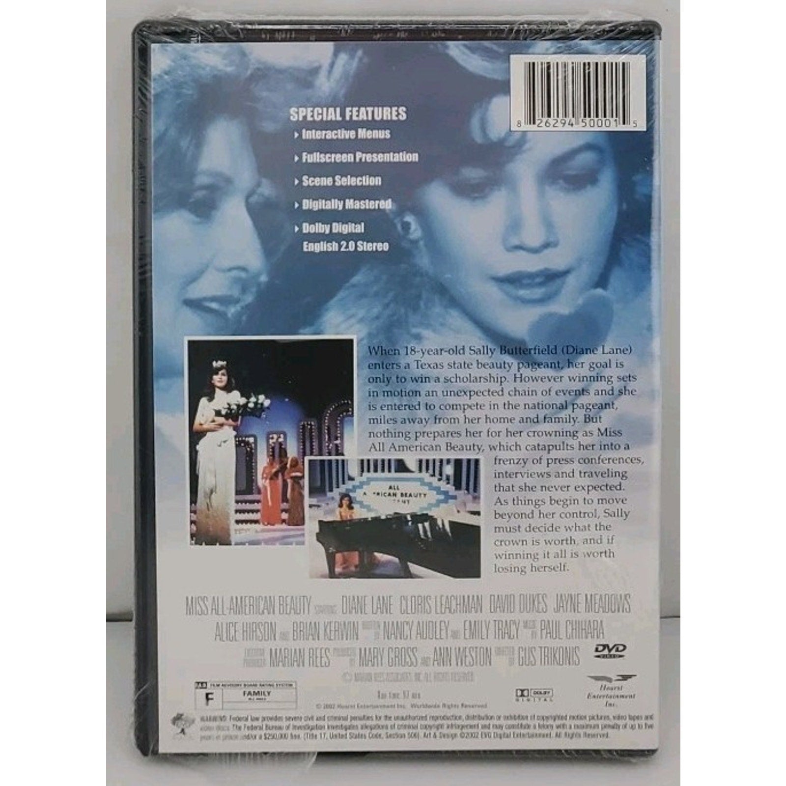 Miss All American Beauty (DVD, 1982) *Brand New*