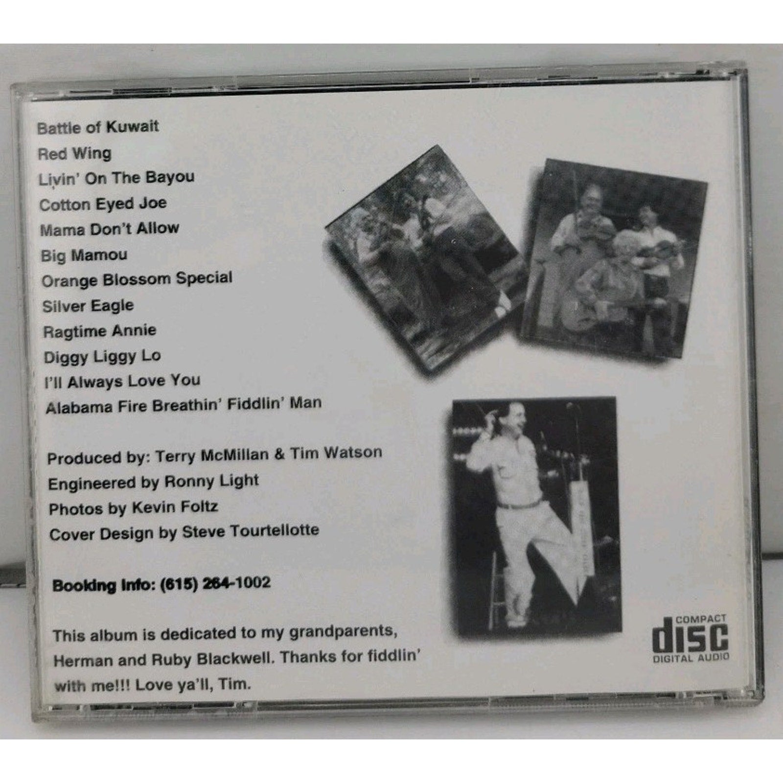 Tim Watson and Black Creek (CD)