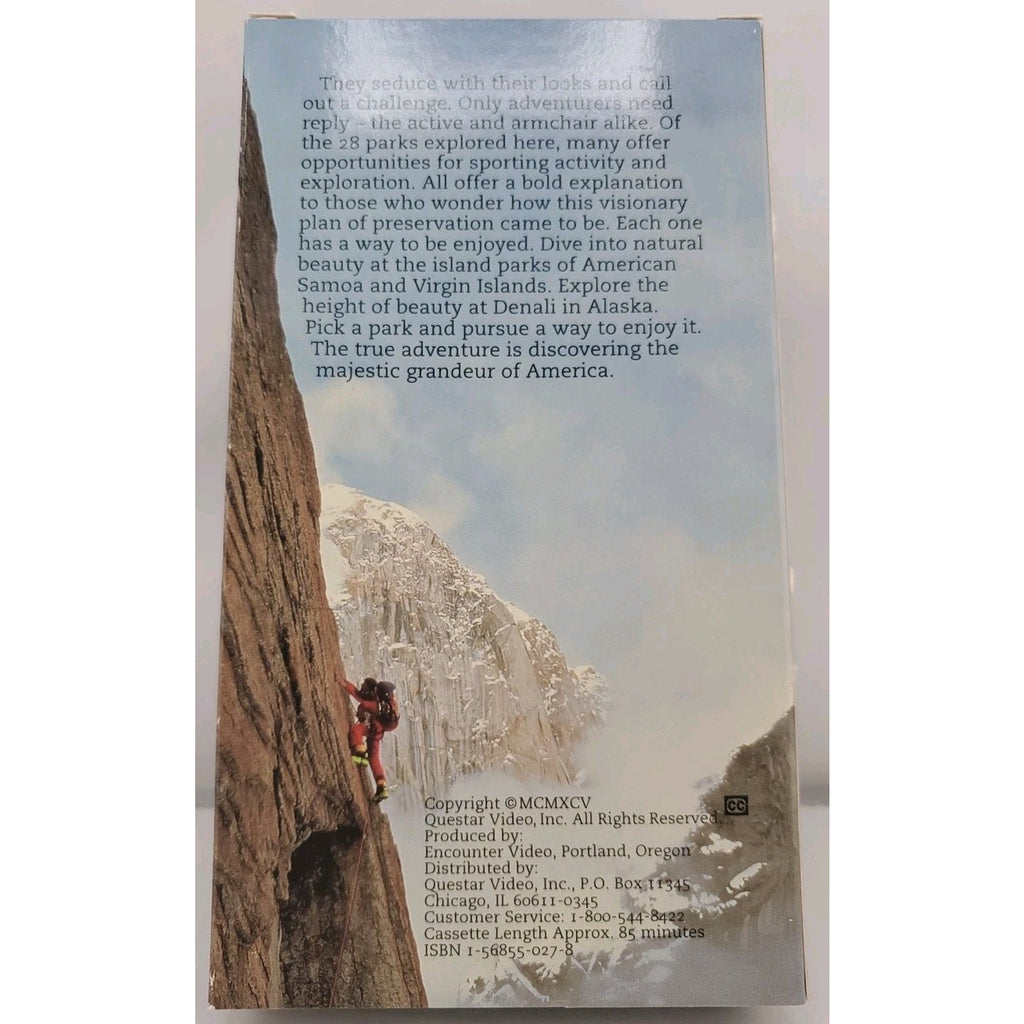 America's National Parks The Video Story of All 53 National Parks (VHS)