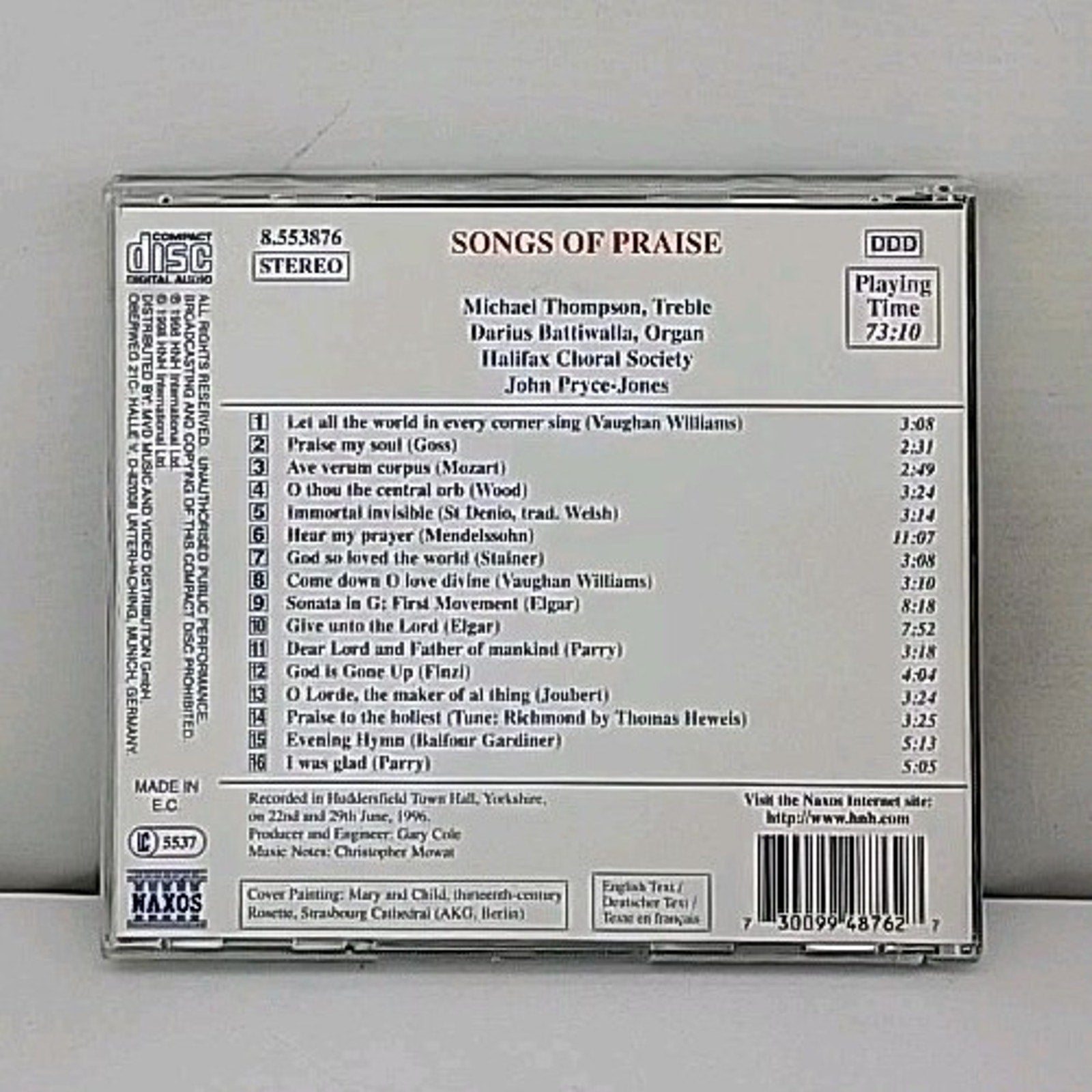 Songs of Praise by Various (CD, 1998)