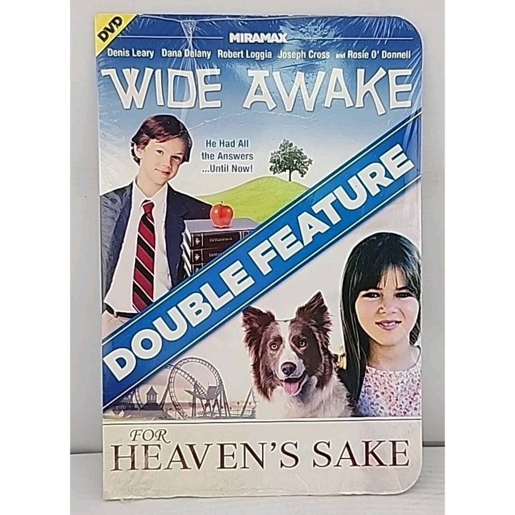 Wide Awake And For Heavens Sake Cardboard Sleeve Double Feature DVD *New*