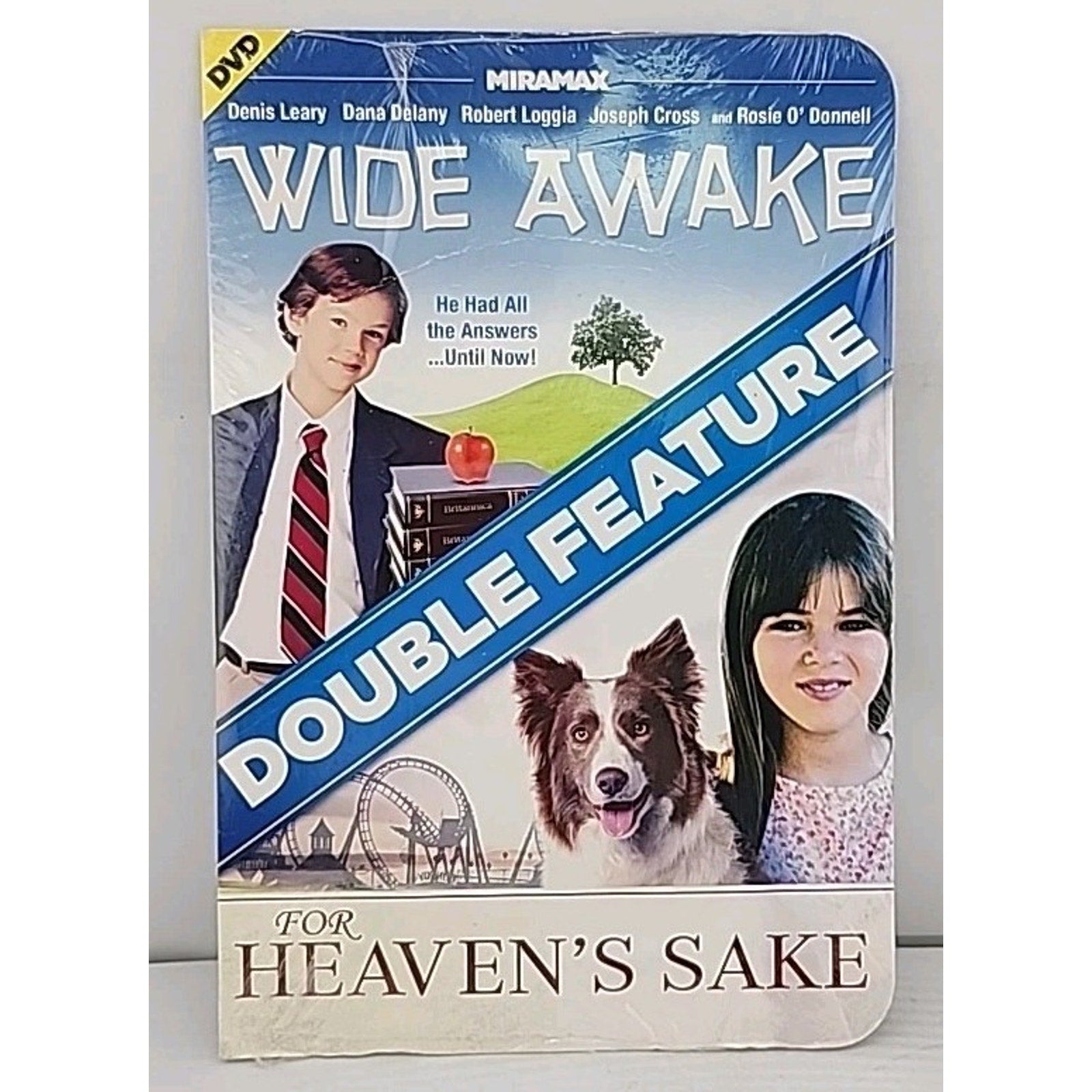 Wide Awake And For Heavens Sake Cardboard Sleeve Double Feature DVD *New*
