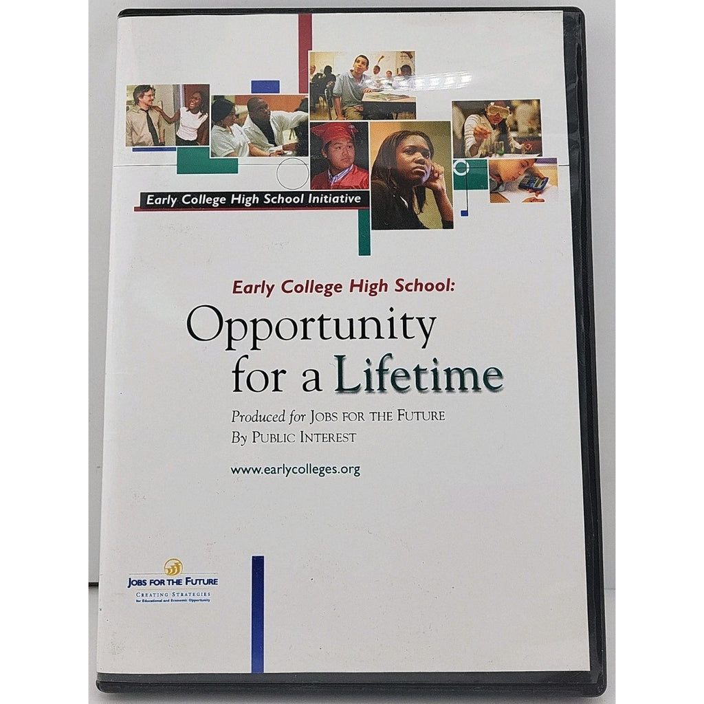 Early College High School: Opportunity For A Lifetime DVD