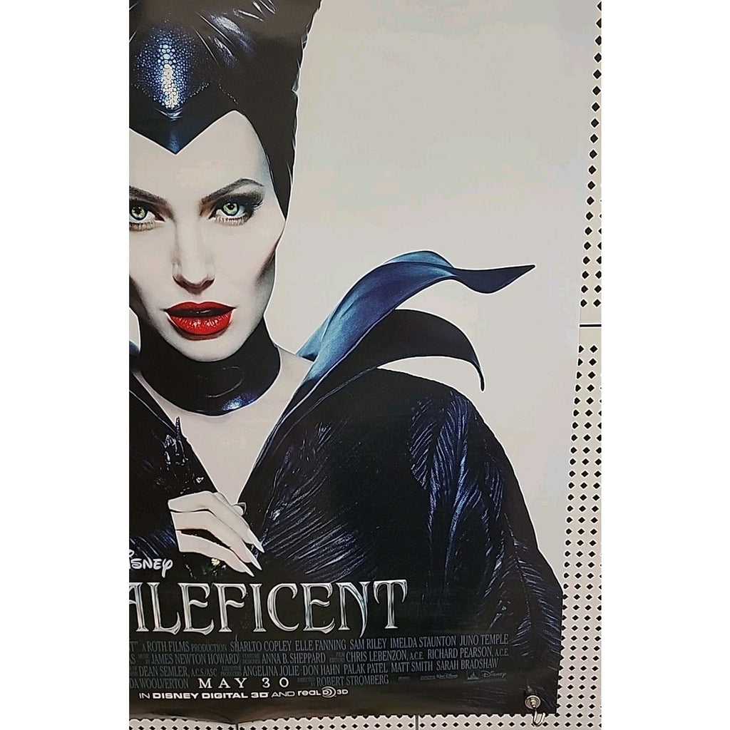 Disneys "Maleficent" Original Movie Poster 27x40in (2014) Double Sided Jolie