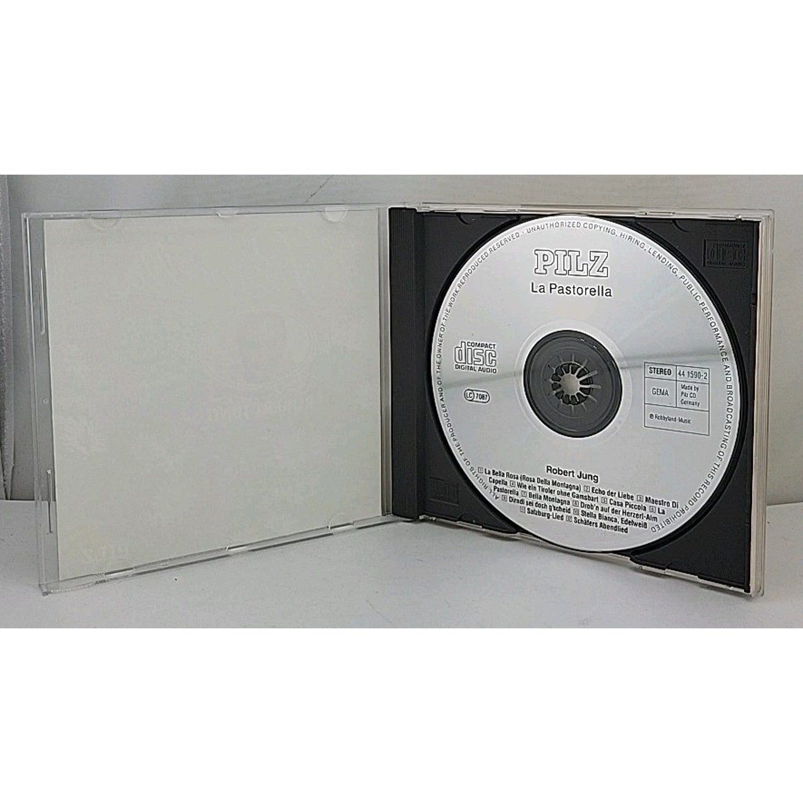 La Pastorella By Robert Jung CD