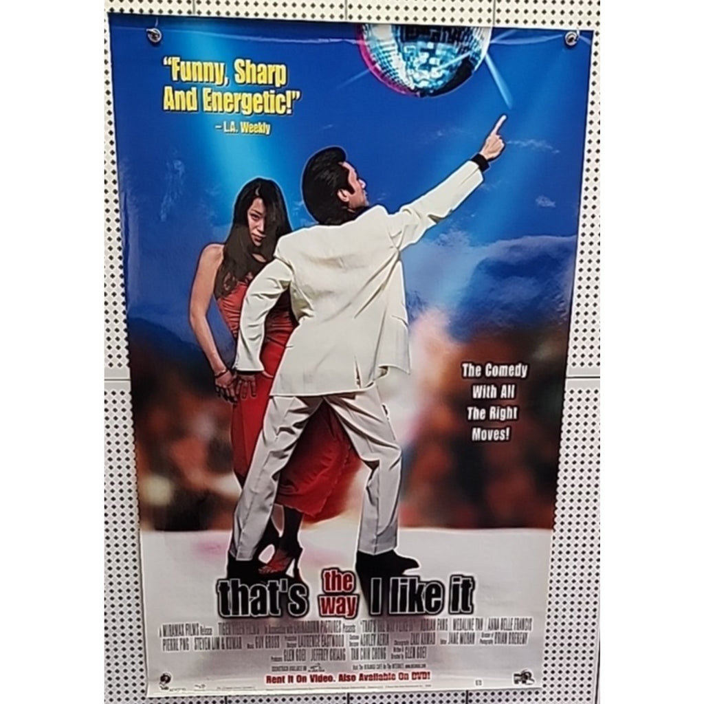 That’s The Way I Like It Promotional Poster Miramax Home Video 2000 27x40