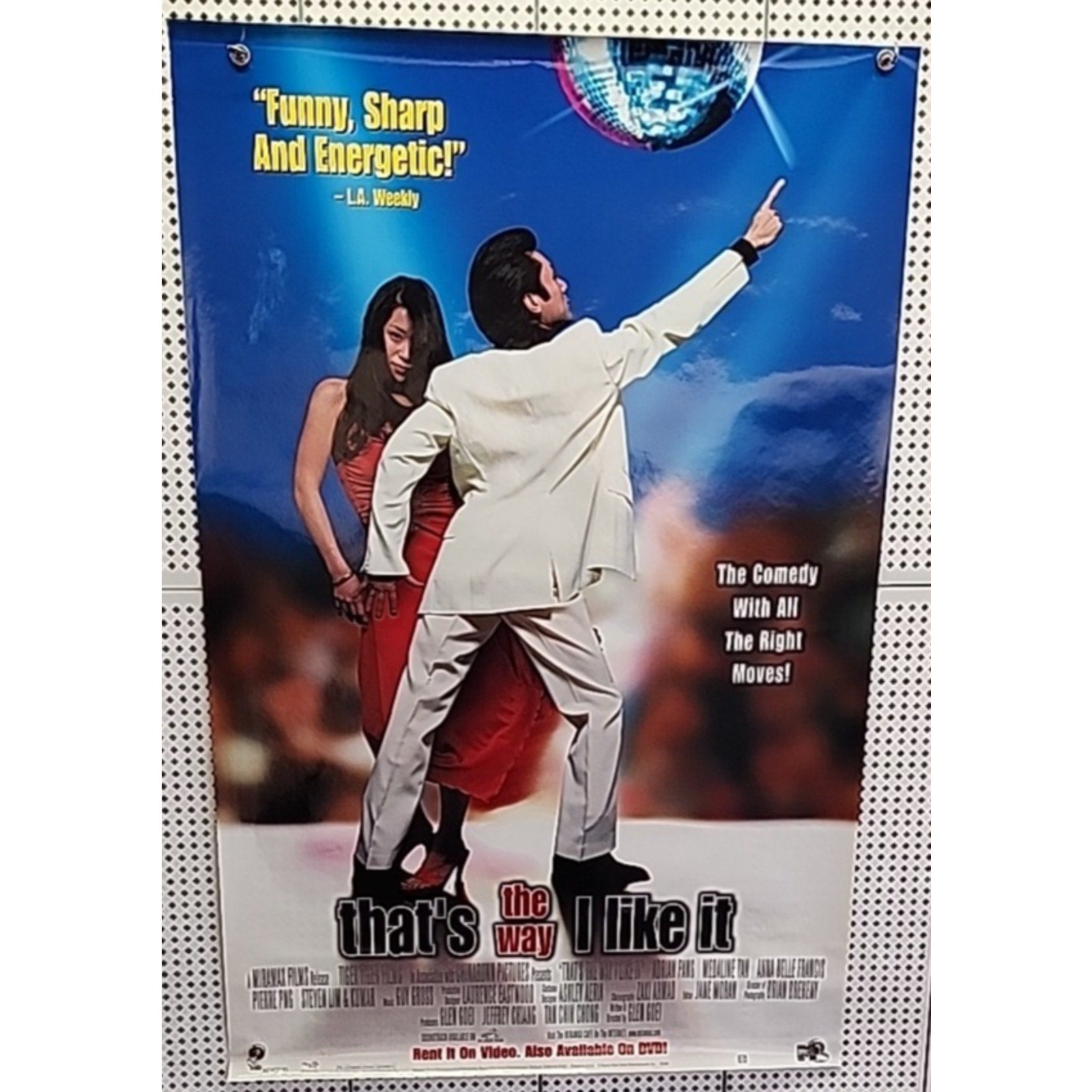 That’s The Way I Like It Promotional Poster Miramax Home Video 2000 27x40
