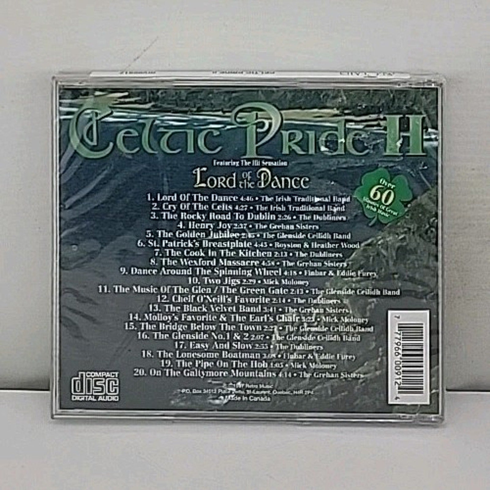 Celtic Pride, Vol. 2 by Various Artists (CD, Apr-2007, St. Clair) *Brand New*
