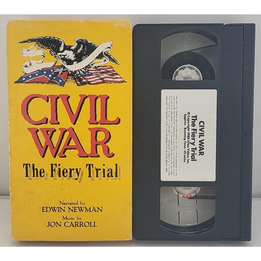 Civil War - The Fiery Trail (VHS, 1992)