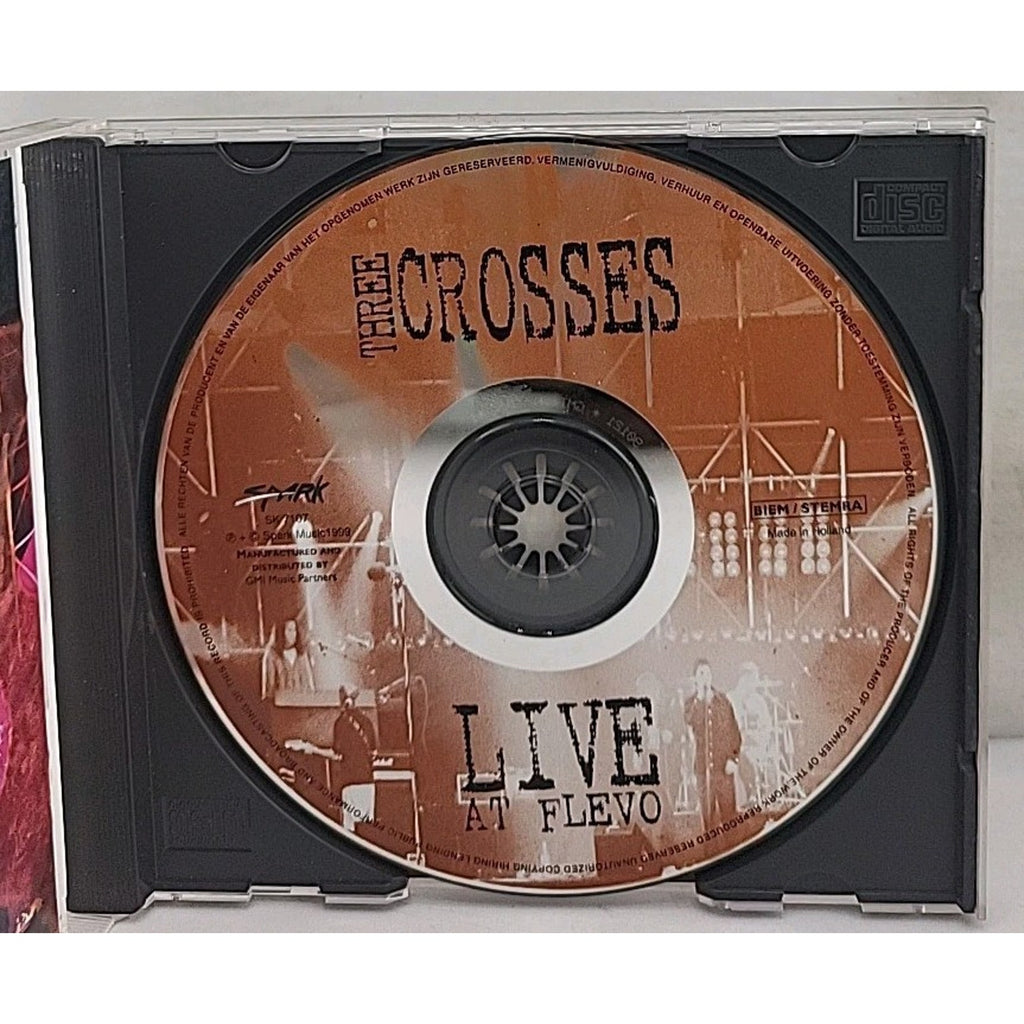 Three Crosses "Live at Flevo" Netherlands (CD) Christian Rock SK-7107