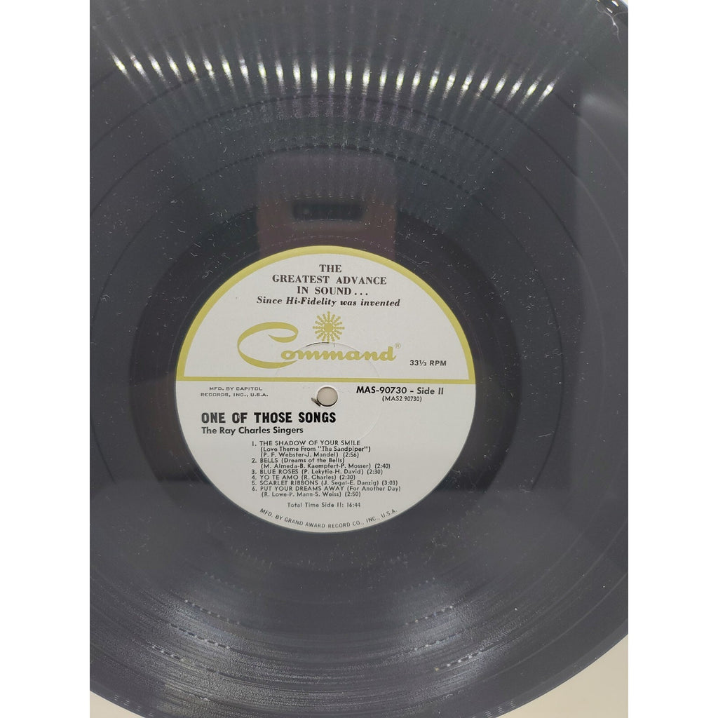 The Ray Charles Singers Al-Di-La (Record)