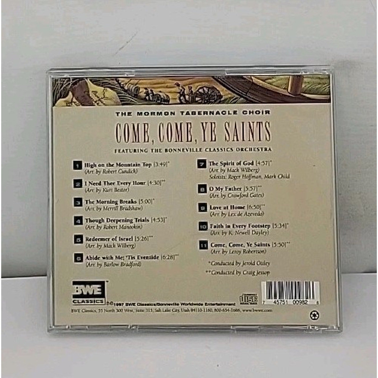 Come, Come, Ye Saints by Mormon Tabernacle Choir (CD, Feb-1999, BWE Acoustic)