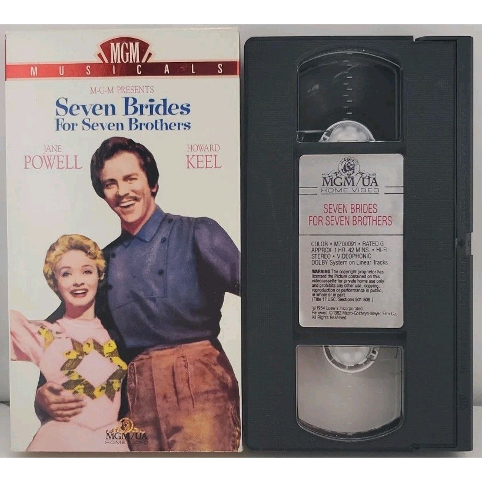 Seven Brides for Seven Brothers (VHS, 1995)